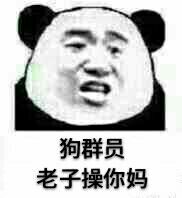 狗群员，老子操你妈