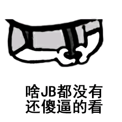 啥JB都没有，还傻逼的看！