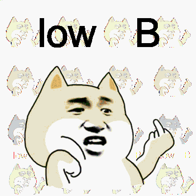 low B（中指）