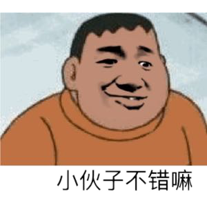 小伙子不错嘛！