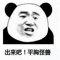 出来吧！平胸怪兽！