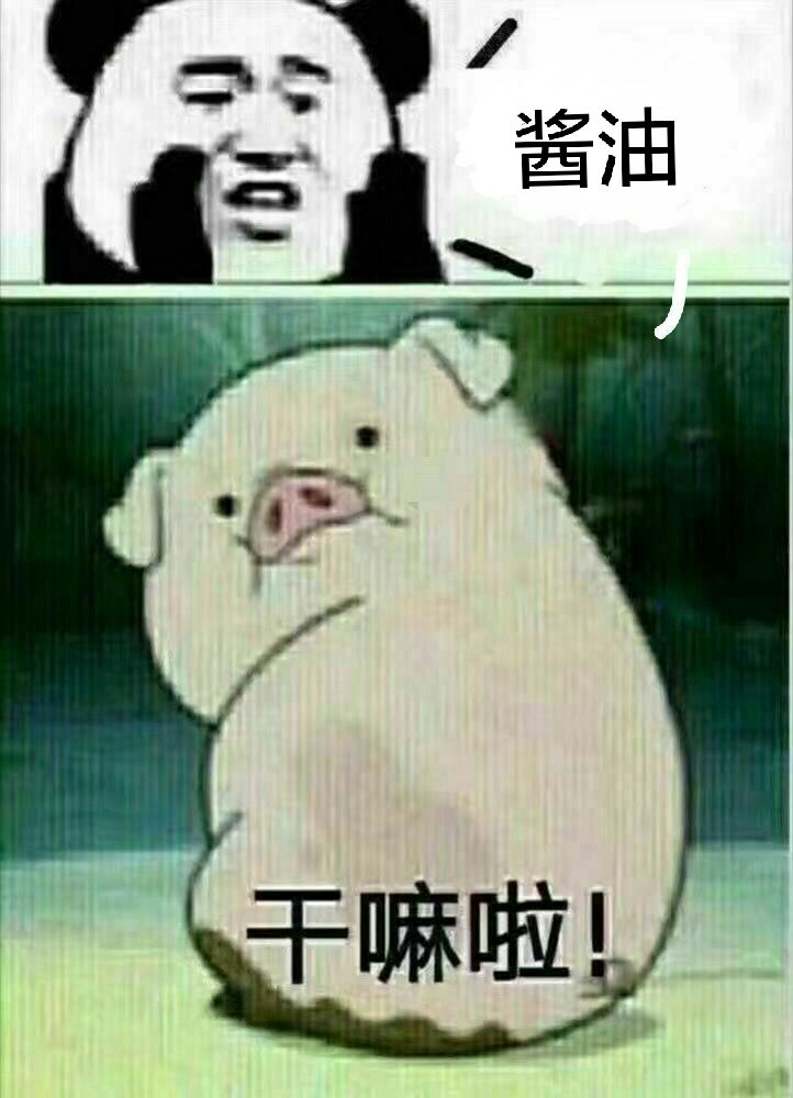 酱油，干嘛啦！