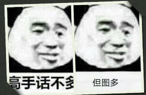 高手话不多，但图多