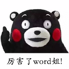 厉害了word姐!