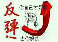 你自己才是，去你妈的反弹！