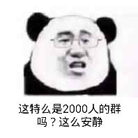 这特么是2000人的群吗?这么安静