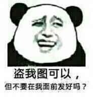 盗我图可以,但不要在我面前发好吗?