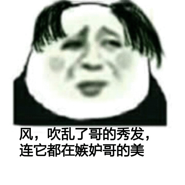 风吹乱了哥的秀发,连它都在嫉妒哥的美