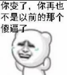 你变了,你再也不是以前的那个傻逼了