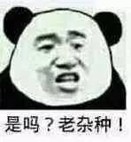 是吗?老杂种!