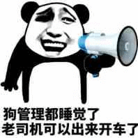 狗管理都睡觉了老司机可以出来开车了