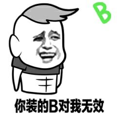 你装的B对我无效