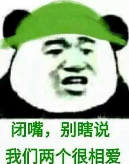 闭嘴,别瞎说我们两个很相爱