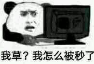 我草?我怎么被秒了