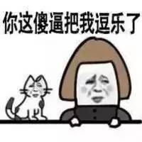 你这傻逼把我逗乐了