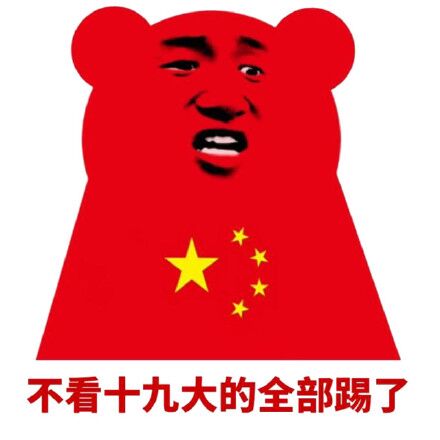 不看十九大的全部踢了