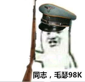 同志,毛瑟98K