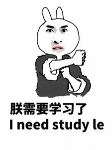 朕需要学习了 i need study le