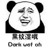 黑纹湿哦 Dark wet oh