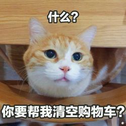 什么?你要帮我清空购物车