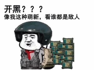 开黑???像我这种萌新,看谁都是敌人