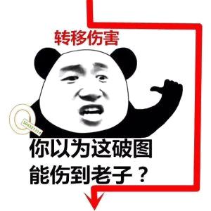 转移伤害，你以为这破图能伤到老子?