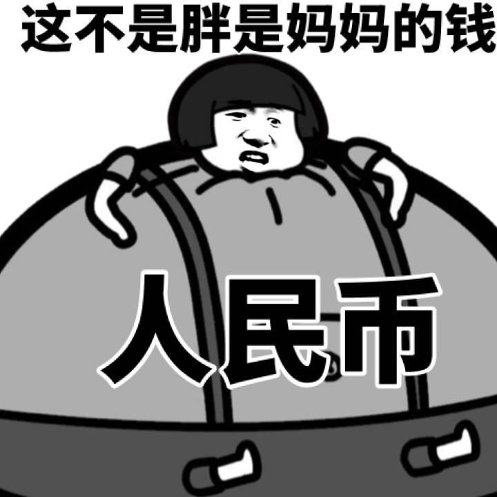 这不是胖是妈妈的钱人民市