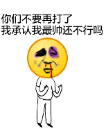 你们不要再打了，我承认我最帅还不行吗