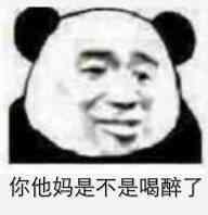 你他妈是不是喝醉了