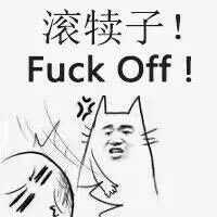 滚犊子! Fuck off !