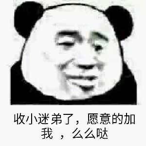 收小迷弟了,愿意的加我,么么哒