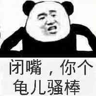 闭嘴,你个龟儿骚棒