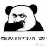 立即进入紧急学习状态,完毕!