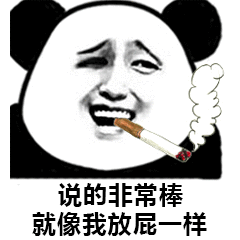 说的非常棒，就像我放屁一样