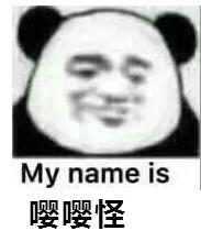 My name is嘤嘤怪