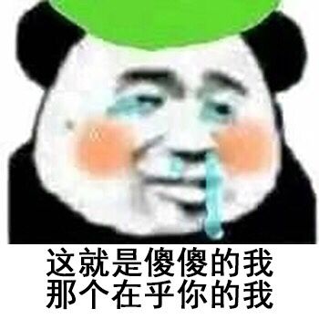 这就是傻傻的我，那个在乎你的我