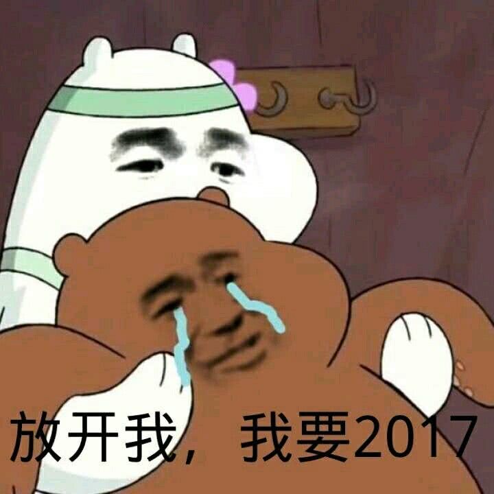 放开我，我要2017