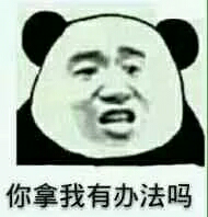 你拿我有办法吗