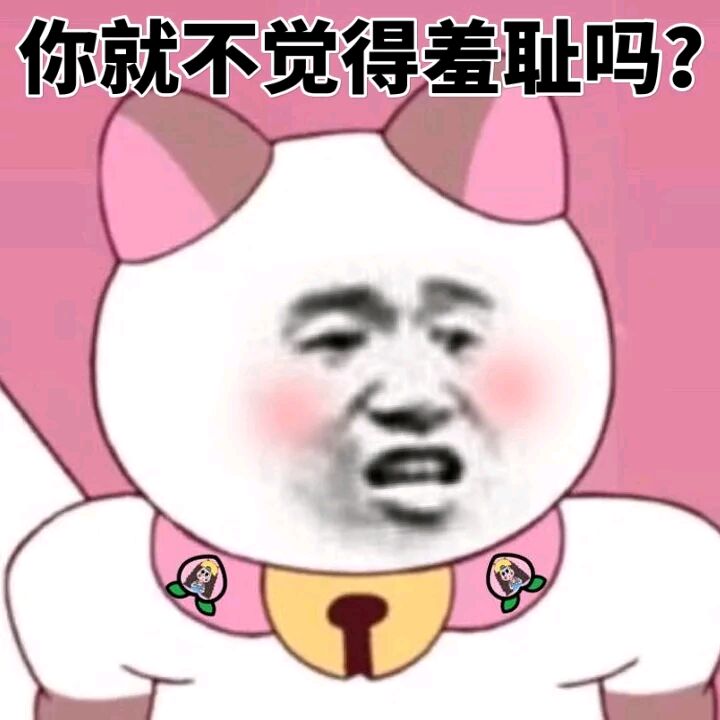 你就不觉得羞耻吗?