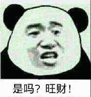 是吗？旺财！