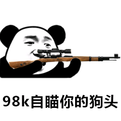 98k自瞄你的狗头