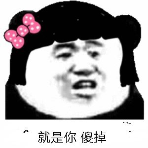 就是你傻掉