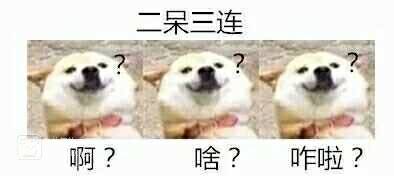 二呆三连