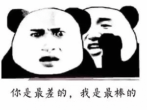 你是最差的，我是最棒的