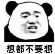 想都不要想
