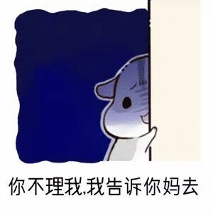 你不理我我告诉你妈去