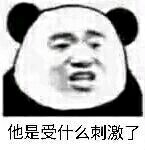 他是受什么刺激了