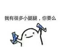 我有很多小腿腿，你要么