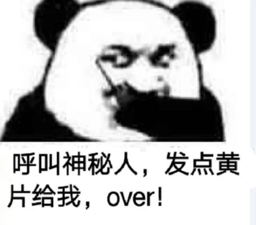 呼叫神秘人，发点黄片给我，over！