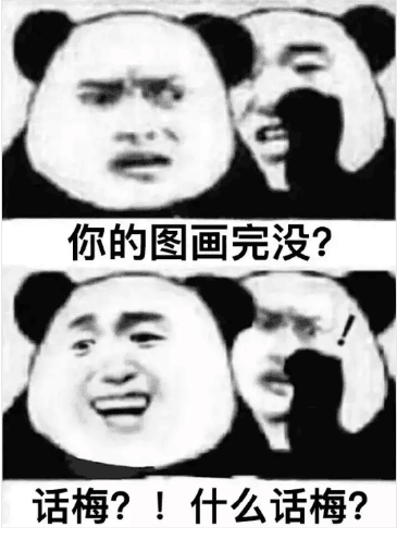 你的图画完没？话梅？！什么话梅？